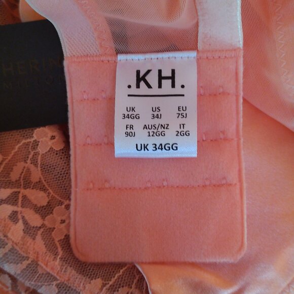 NWT Katherine Hamilton Sophia Bra 34GG - Picture 3 of 4